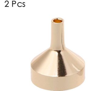 1Pcs Aluminium Trechters Mini Keuken Trechters Kleine Mond Trechters Voor Vullen Zout Peper Kruiden Oliën Vloeibare Keuken Specialiteit Hulpmiddel