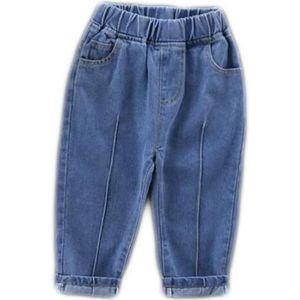 Jongens Jeans Lente Kinderen Jeans Jongens Broek Elastische Taille Stretch Denim Kleding Kinderen Broek Voor 2 Tot 6 Jaar
