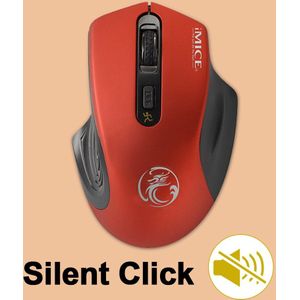 Draadloze Muis Computer Ergonomische Mause 2.4G Optische Stille Pc Muizen Mini 4 Knoppen 2000Dpi Geruisloze Usb Muis Voor laptop Pc Mac