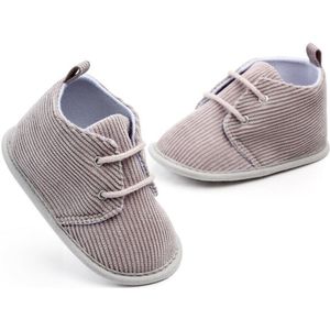 Baby Eerste Wandelaars Peuter Baby Jongens Geribbeld Solid Soft Sole Crib Schoenen Sneakers Maat Pasgeboren Tot 18 Maanden