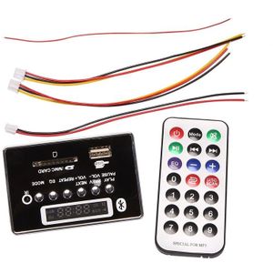 MP3 Decoder Boord, dc 5V 12V Bluetooth Audio Decoder Board Fm Aux Radio Usb Speler Voor Lezen Liedjes Etc