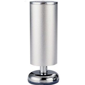 1 Pc 6 Cm-30 Cm Meubels Benen Hoge Aluminium Kast Benen Bank Been Met Silicon base Hoogte Verstelbare 0.5 Cm