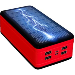 99000Mah Solar Power Bank Grote Capaciteit Draagbare Oplader Led Waterdichte Outdoor Poverbank Voor Iphone Xiaomi Samsung