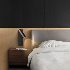 Zerouno Nordic Wandlamp Indoor Met Schakelaar Nachtkastje Wandlampen 5V Usb Charger Bed Hoofd Hoofdeinde Boek Leeslamp led Verlichting