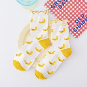 Kant Verstoorde Zachte Katoen Vrouwelijke Sokken Top Lente En Zomer Leuke Sokken Zoete Prinses Meisjes Comfortabele Leuke Vr