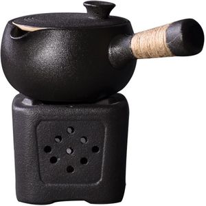 TANGPIN japanse zwarte servies keramische theepotten waterkoker chinese kung fu thee pot drinkware 500ml