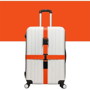 Jxsltc Bagage Riem Kruis Riem Verpakking Verstelbare Reizen Koffer Nylon 3 Cijfers Wachtwoord Lock Gesp Bagage Riemen
