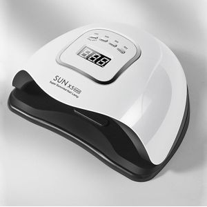 180W Zon X5MAX 57Leds Uv Lamp Voor Drogen Gel Vernis Ijs Lamp Voor Manicure Permanente Nail 10S sneldrogend Geschikt Voor Alle Gels