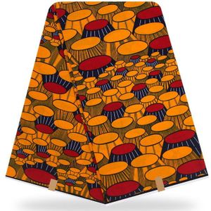 Party Afrikaanse Real Print Katoen Batik Wax Stof Voor Maken Jurk SWV699 (6Yards/Lot)
