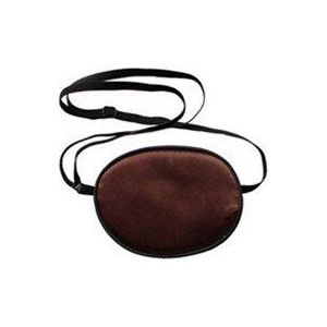 Single-eyed Upscale Zijde Slaap Oogmasker eenogige Amblyopie trainer Slaapmasker Draagbare Soft Eye Patch Slaapmasker case MR088