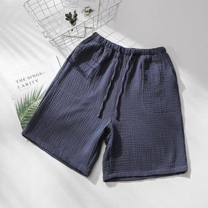 Slaap Shorts Mannen Pijama Broek Zomer Katoenen Pyjama Broek Lounge Shorts Slapen Broek Heren Pyjama Bodems Fdfklak