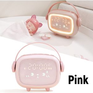 Leuke Nachtlampje Wekker Timing Countdown Wekker Led Smart Kids Wekker Night Light Home Decor