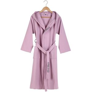 Nachtkleding Vrouwen Badjas Mannen Hooded 100% Katoen Mannen Gewaad Zomer Dunne Koppels Nachtkleding Badjas Mannelijke Vrouwen Dressing gown