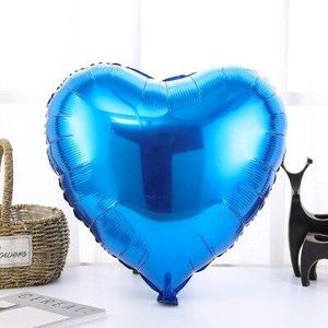 36 Inch 10 Pcs Hart Liefde Ballonnen Opblaasbare Folie Ballon Bruiloft Valentijnsdag Decoraties Helium Ballon I Love U Globos