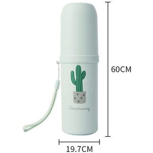 Draagbare Tandenborstel Geval Wandelen Camping Bescherm Opbergdoos Reizen Tandenborstel Cover Tandpasta Organizer Tandenborstelhouder