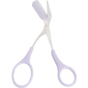 1Pcs Rvs Wenkbrauw Trimmer Schaar Grooming Wenkbrauw Scheerapparaat Brow Haar Verwijderen Scheermes Facial Beauty Make-Up Tools