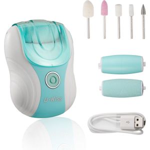 U-Kiss Multi-Functionele Elektrische Eelt Remover Voor Voetverzorging Oplaadbare Pedicure Manicure Set Vervanging Van Puimsteen