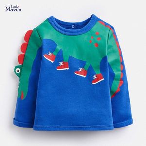 Little Maven Jongens Sweatshirts Dinosaurus Print Kids Jongens Truien Sweatshirts Katoen Kleine Jongen Kleding Voor Kinderen Kleding