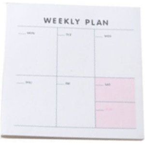 Leuke Kawaii Wekelijkse Maandelijkse Werk Planner Boek Dagboek Agenda Filofax Voor Kids Student Schoolbenodigdheden