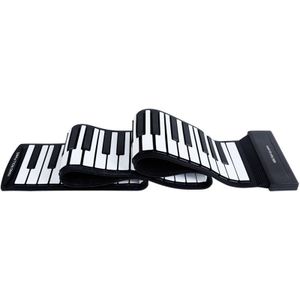 88 Toetsen Roll Up Piano Opgewaardeerd Portable Oplaadbare Elektronische Hand Roll Piano Draagbare Elektronische Hand Roll Piano