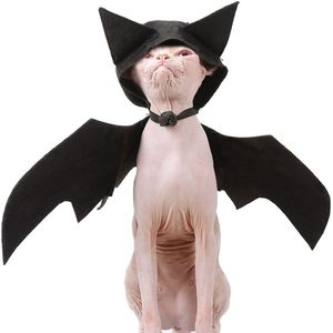 Leuke Vleermuis Vleugels Voor Huisdieren Hond Kat Kostuums Halloween Kerst Cosplay Kleding Funny Xmas Pompoen Aankleden Huisdier Accessoires