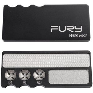 Fury Tip Hersteller Duurzame Metalen Multifunctionele 3 Kleuren Opties Tool Conveninent Biljart Tip Shaper & Pricker Accessiories