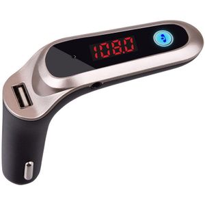 #20 # Handsfree Draadloze Fm-zender G7 Auto Bluetooth AUX Bluetooth Carkit MP3 Speler SD USB LCD USB Auto Accessoires 4-in-1