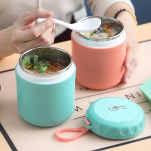 430Ml Voedsel Thermische Jar Geïsoleerde Soep Thermos Containers Rvs Lunchbox Drinkbeker