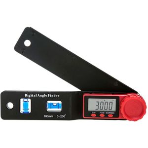 2 In 1 Digitale Meter Hoek Inclinometer Waterpas Hoek Heerser Elektron Goniometer Gradenboog Hoek Meetinstrument 2
