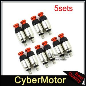 5x Oranje M4 x 0.7mm Air Bleeder Kleppen Voor KTM 43mm 48mm WP Voorvork 125 150 200 250 300 350 400 450 SX XC EXC