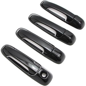Deurgreep Cover Molding Trim Voor Jeep Grand Cherokee Wj 1999-2004 Carbon Fiber Stijl Exterieur Decoratie Accessoires