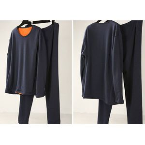 Herfst Winter Fleece Lange Onderbroek 7XL Buste 155Cm 5XL 6XL Grote Maat Warm Mannen Ondergoed