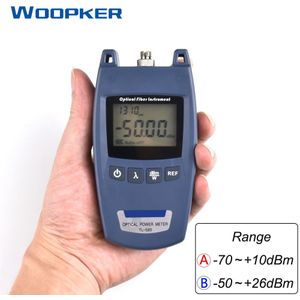 Handheld Mini Ftth Glasvezel Power Meter TL-520 Met Sc/Fc Universele Connector Optische Kabel Tester