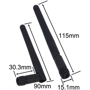 10 Stuk 2-3dbi 315 Mhz Antenne Gsm Signaal Booster Sma Stekker Rechte Connector