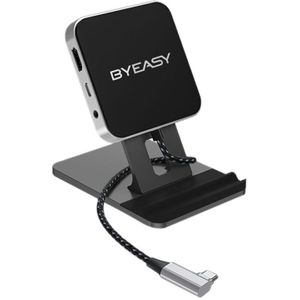 Byeasy UC-167 Voor Ipad Pro Usb C Hub Stand Dongle Adapter Met 4K Hdmi Sd/Mini Kaartlezer usb 3.0 Hoofdtelefoon Jack