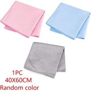 1 PC Professionele Glas Schoonmaken Spiegel Wassen Handdoek Wateropname Geen Pluisjes Schuursponsje Microfiber Poetsdoeken