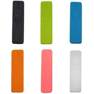 1Pc Dubbele Knop Voice Afstandsbediening Covers Shockproof Stofkap Zachte Siliconen Gevallen, thuis Smart Tv Afstandsbediening Cover Protector