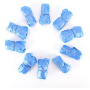 1000Pcs Blauwe Schoen Dust Covers Non Slip Wegwerp Floor Protectors One Size 100Pcs Voor Schoen