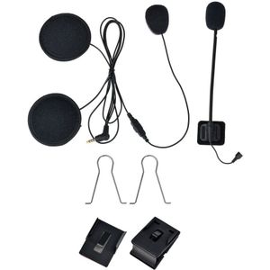 Fodsports Motocycle Helm Bluetooth Intercom Accessoires Zachte Harde Microfoon Stereo Headset Gelden V6 Plus Intercomunicador
