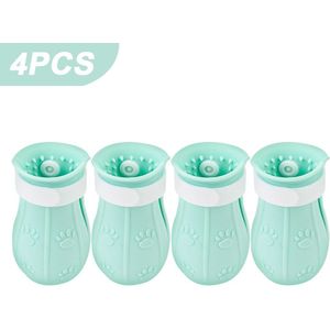 Kat Voeten Set Badproducten Wassen Anti-Kras Cut Nagels Bad Anti-Kras Bite Wassen Schoenen Pet Poot protector Laarzen