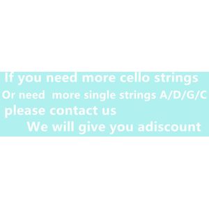 20 Set Duitse Zilver Cello Snaren 4/4 3/4 1/2 1/4 1/8, A-D-G-C Cello Strings,cello Onderdelen En Accessoires