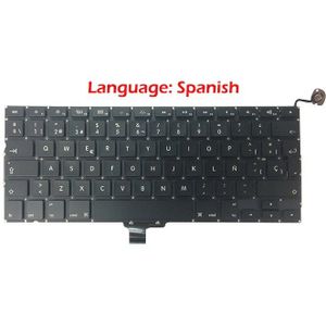 A1278 Spanje Spaans Italië Italiaanse Toetsenbord Voor Macbook Pro 13 "Unibody A1278 Sp Het Toetsenbord Vervanging