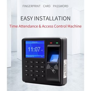 M10 Security Alarm Vingerafdruk Deur Toegangscontrole Machine Met Lcd Sn Smart Deurbel