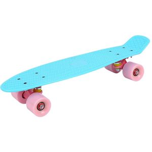 Kinderen Leuke Skateboard Скейтборд Compleet Vis Skateboards Voor Beginners Kick Skate Board Voor Jongens Meisjes Kids Penny Board