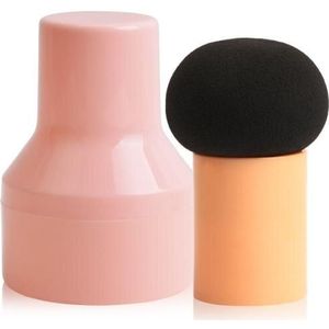 Huidvriendelijke Make-Up Spons Bladerdeeg Nat & Droog Dual Gebruik Multifunctionele Foundation Concealer Applicator Leuke Paddestoel Hoofd Cosmetische Tool