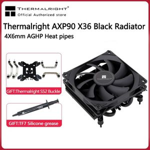 Thermalright AXP90-X47 FULL 47mm Chassis Fan Pure Copper Down Pressure Radiator 4X6mmAGHP Heat Pipe Reflow Soldering Process Fan