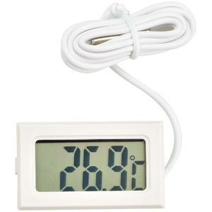 Mini Digitale Lcd Probe Koelkast Vriezer Thermometer Sensor Thermometer Thermografiek Voor Aquarium Koelkast Kit Chen Bar Gebruik