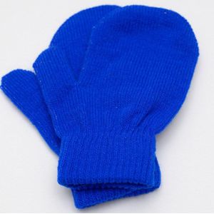 Winter Warm Unisex Solid Fitness Kids Handschoenen Voor 1-4 T Kids Wanten Wit Knited Handschoenen Voor Meisjes Jongens kinderen Handschoenen 7 Cols