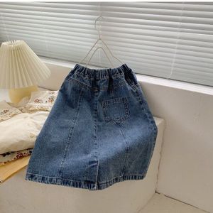 Koreaanse Rokken Kinderen Rokken Voor Meisjes Lente Meisjes Mode Denim Rokken Kinderen