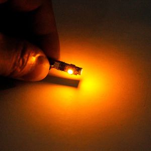 10Pcs T5 Led Car Auto Led 3 Led Smd 3528 Wedge Led Light Bulb Lamp Dashboard Instrument Wit roze Ijs Blauw Rood Geel Groen Cb